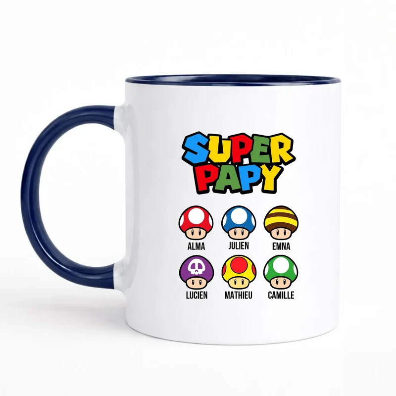Mug Personnalisé - Super papy