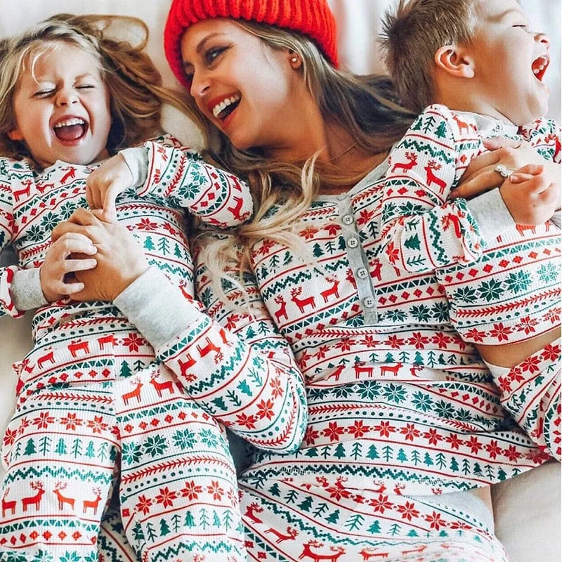 Weihnachtspyjama Sortiert Familie