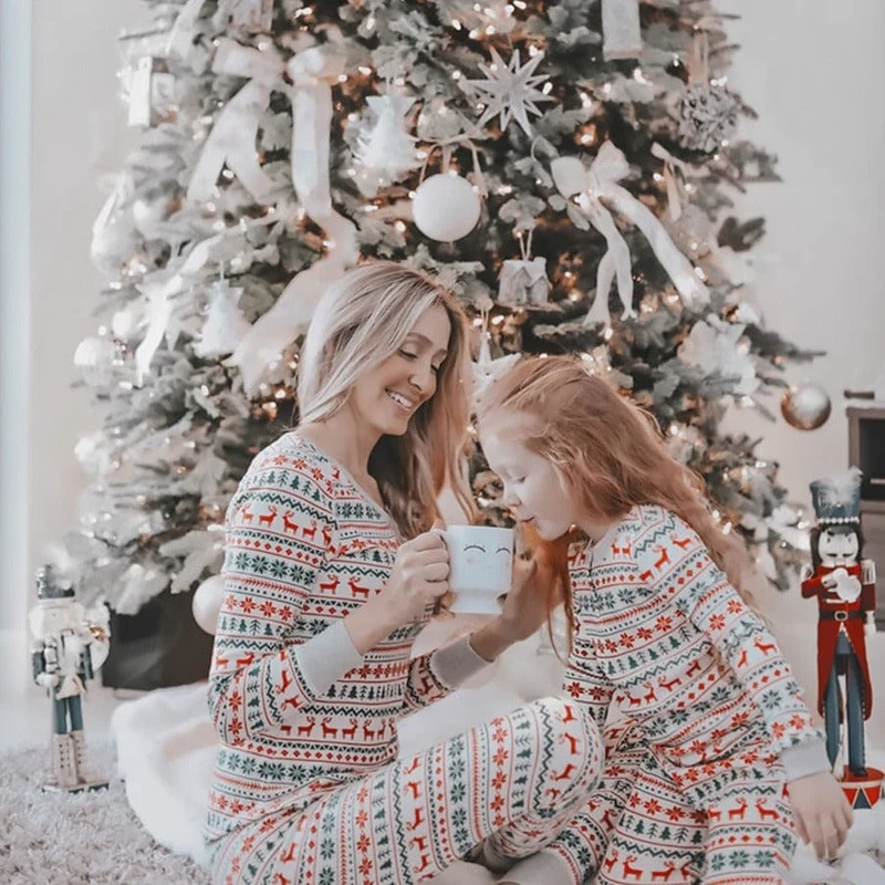 Weihnachtspyjama Sortiert Familie