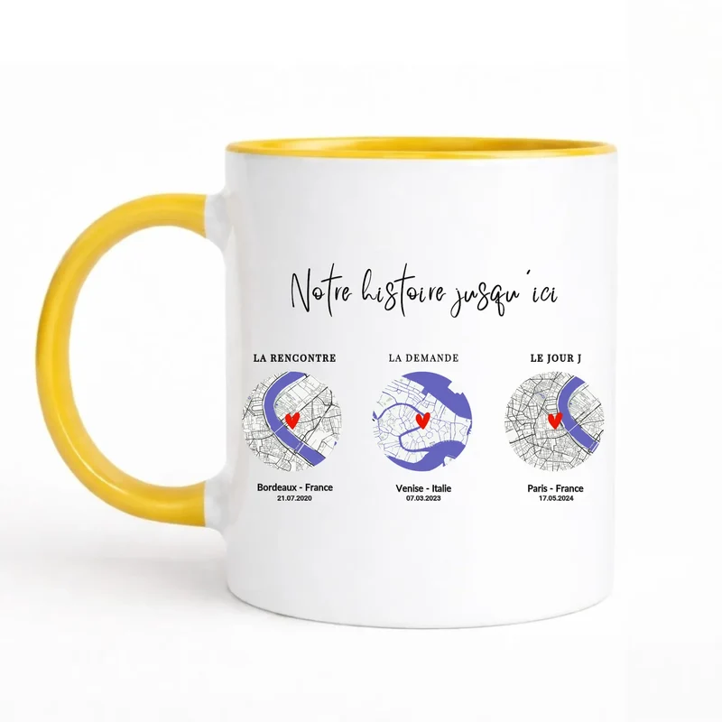 Mug personnalisé - Lieu de rencontre