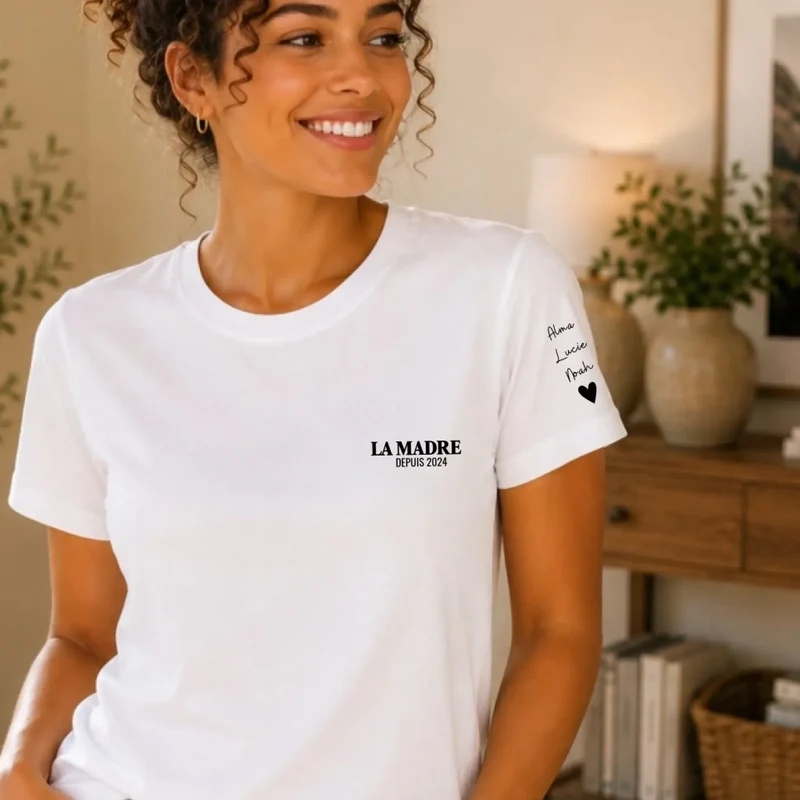 T-Shirt Personnalisé - La Madre