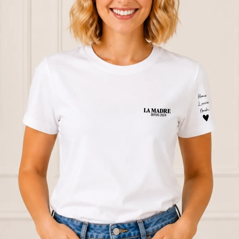T-Shirt Personnalisé - La Madre
