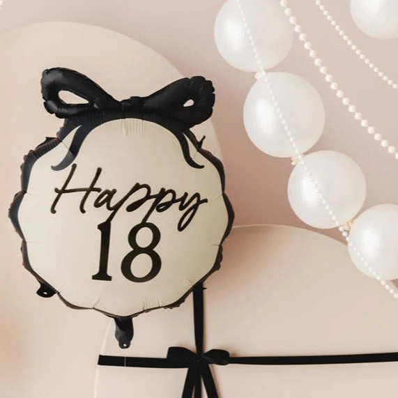 Folienballon „Happy 18“