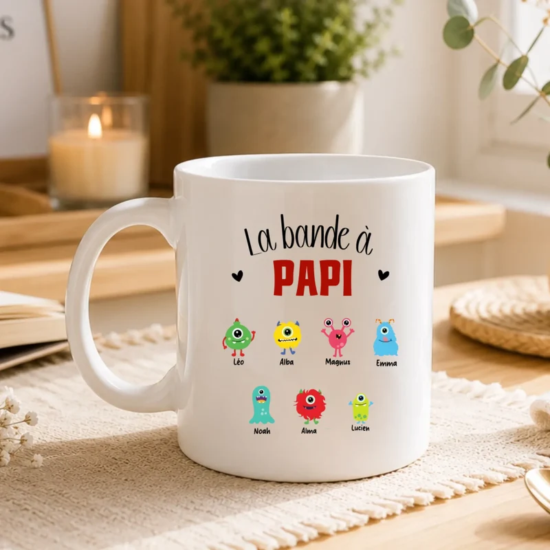 Mug Personnalisé - La bande à papy