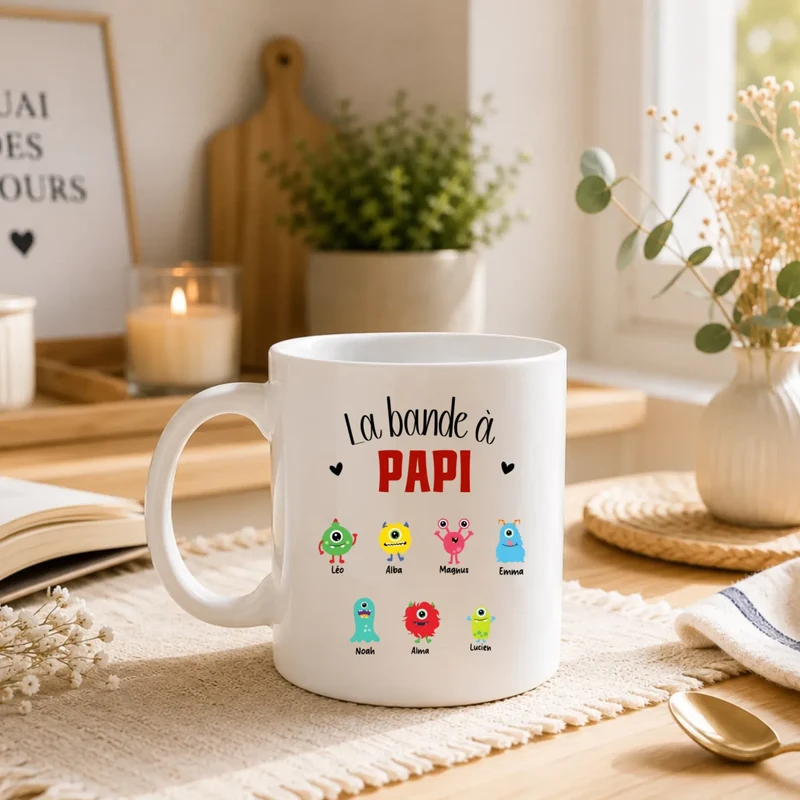 Mug Personnalisé - La bande à papy