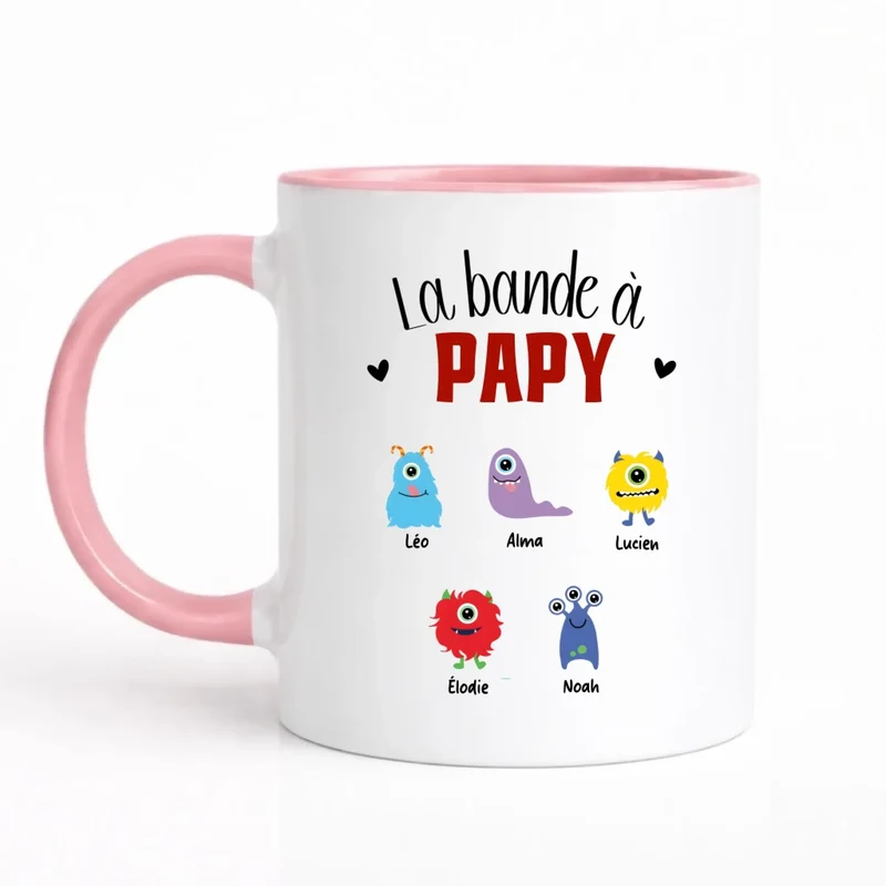 Mug Personnalisé - La bande à papy