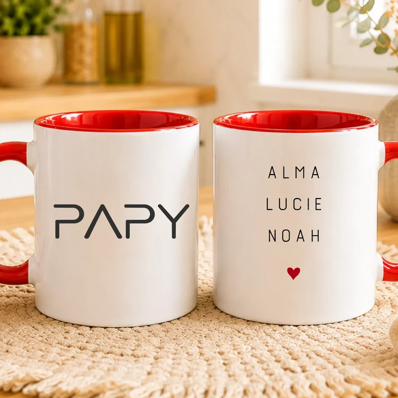 Mug Personnalisé - Papy et Mamie