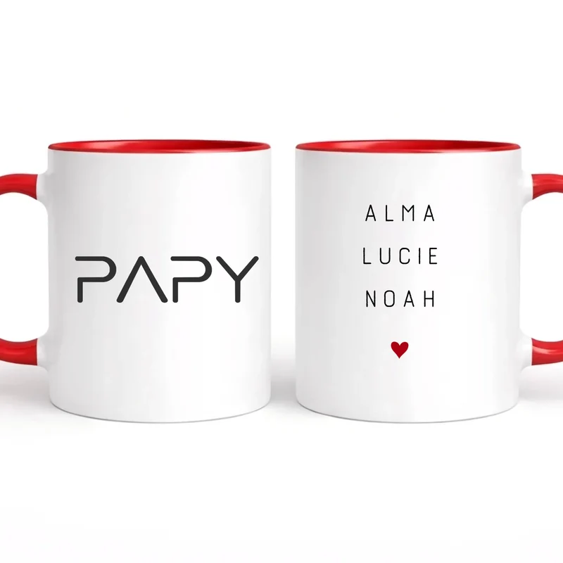 Mug Personnalisé - Papy et Mamie