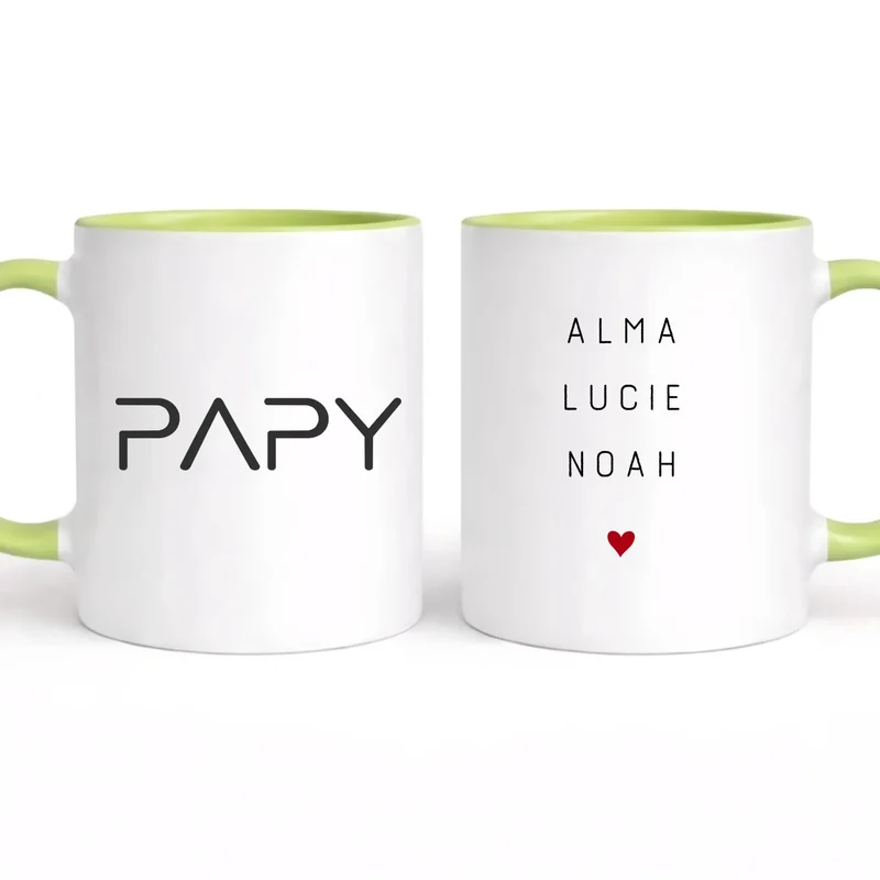 Mug Personnalisé - Papy et Mamie