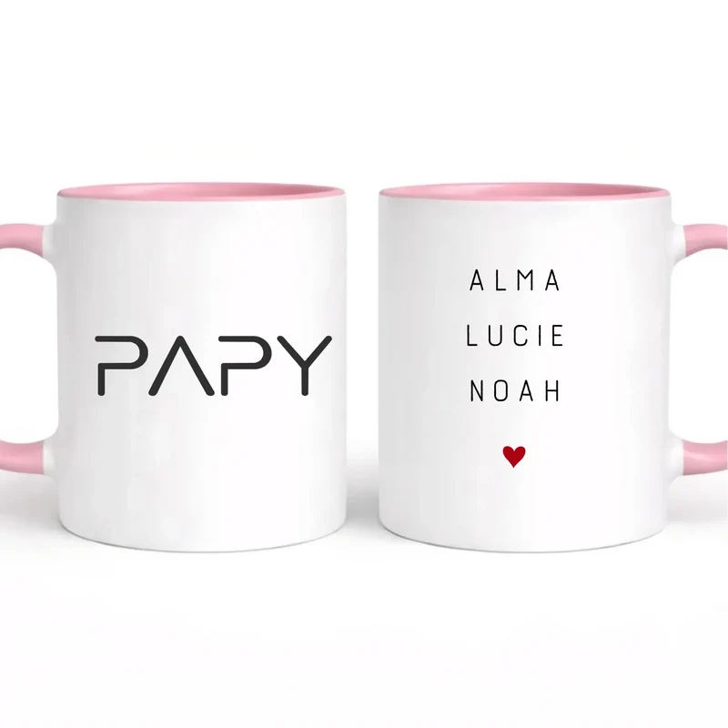 Mug Personnalisé - Papy et Mamie
