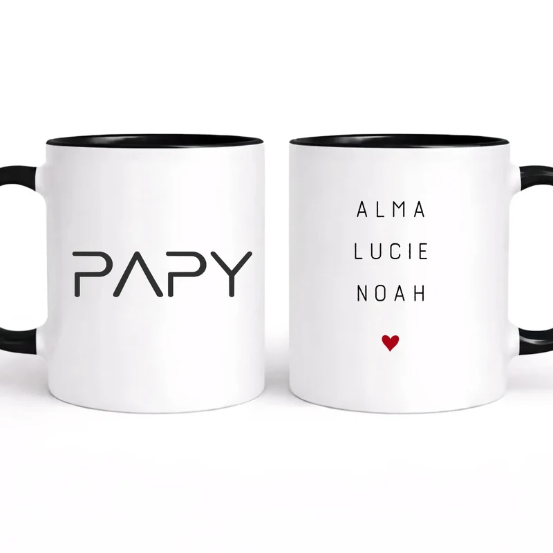 Mug Personnalisé - Papy et Mamie