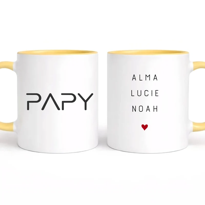 Mug Personnalisé - Papy et Mamie