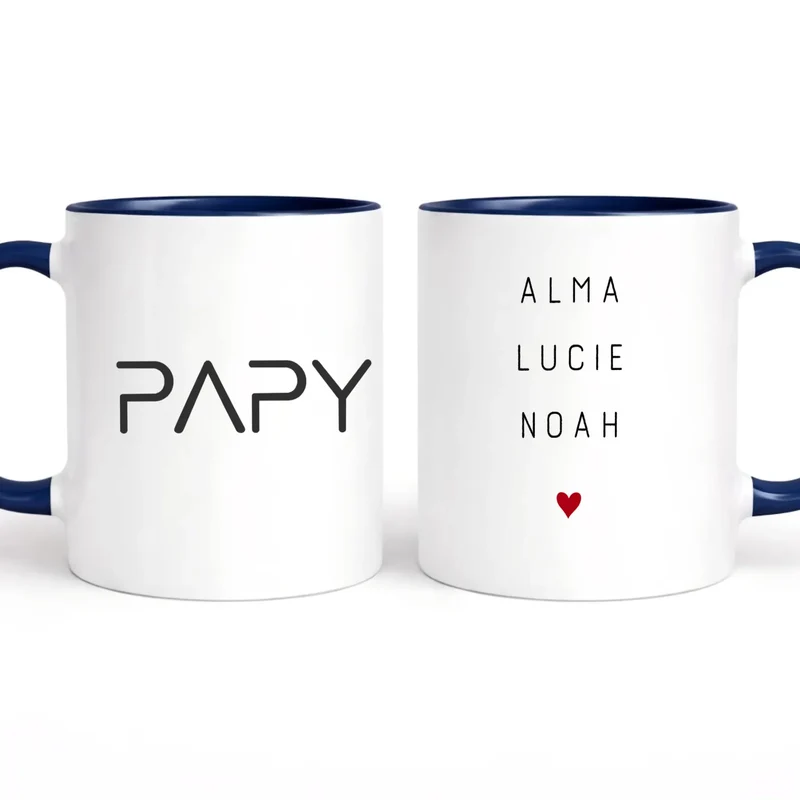 Mug Personnalisé - Papy et Mamie
