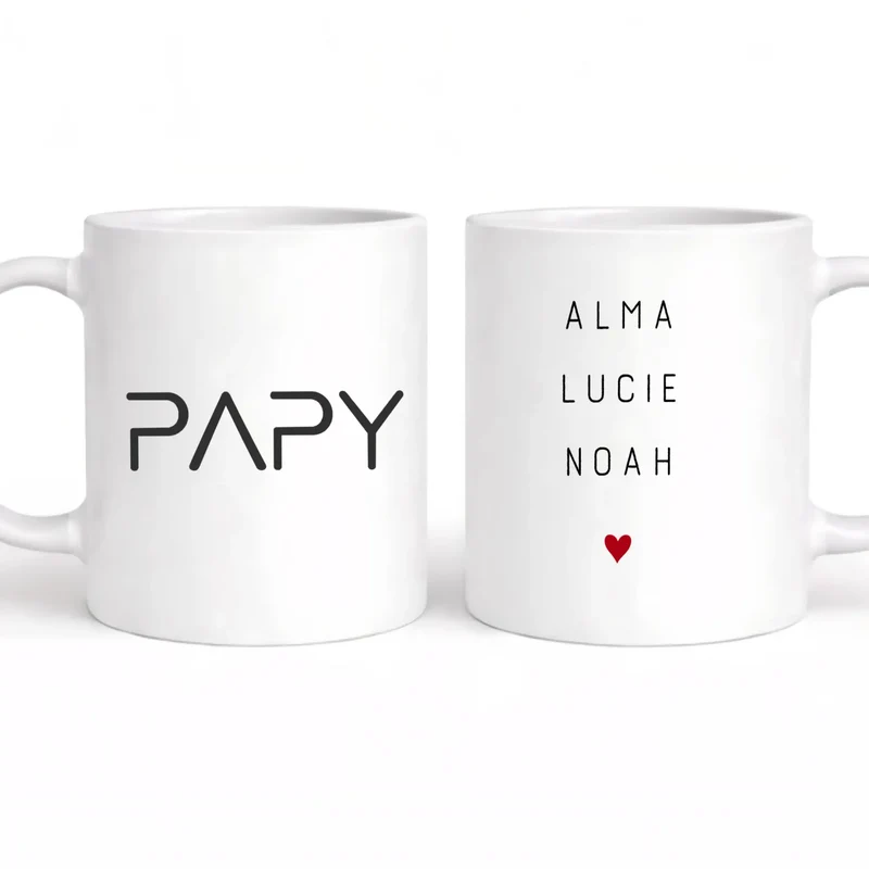 Mug Personnalisé - Papy et Mamie