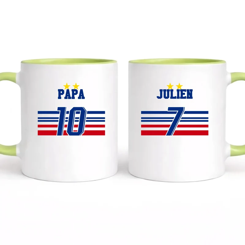 Mug Personnalisé - L'équipe de Papa