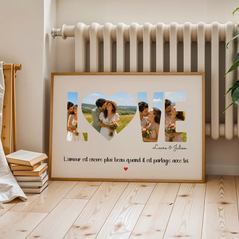 Cadeau Personnalisé - Photo couple