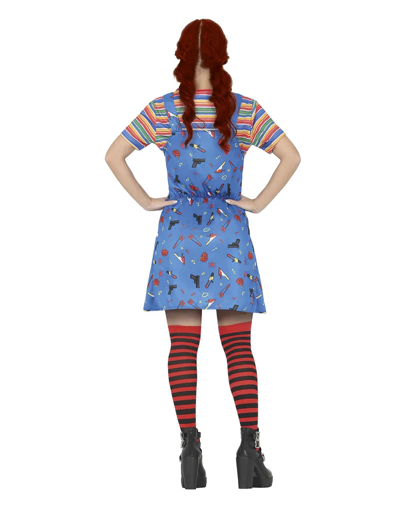 Killerpuppe Damen Kostümkleid