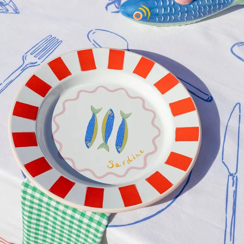 Stofftischdecke "Bon Appétit"
