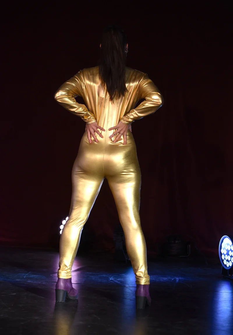 Kostüm - Body gold - W061