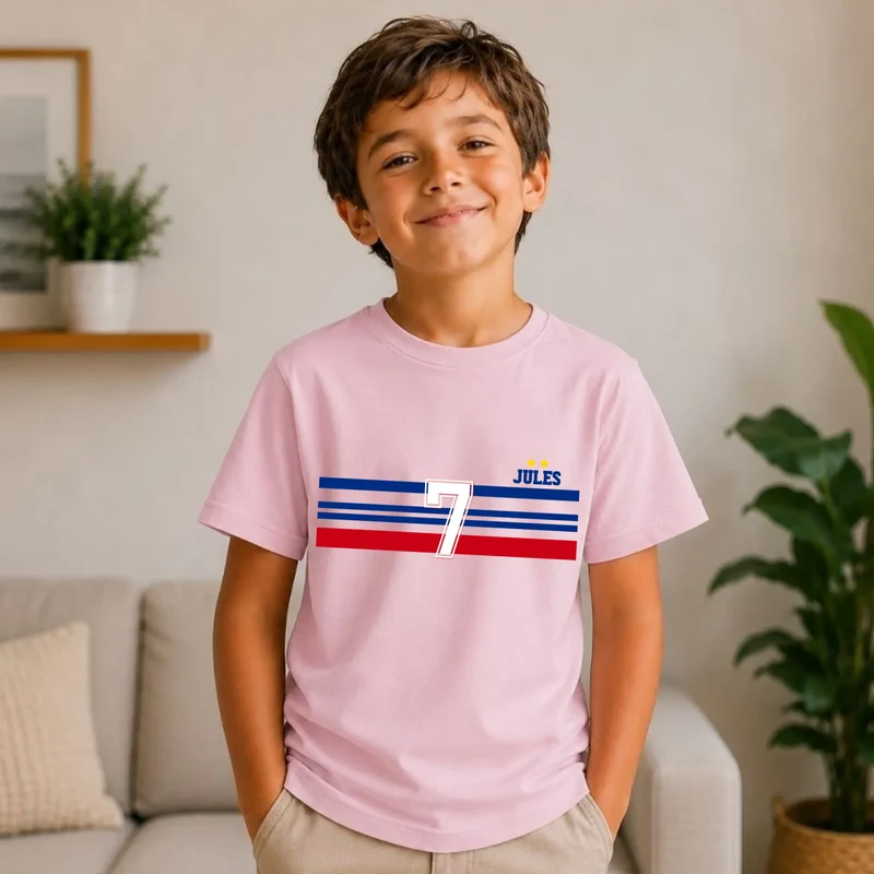 T-shirt Personnalisé - Papa Mini Équipe de France