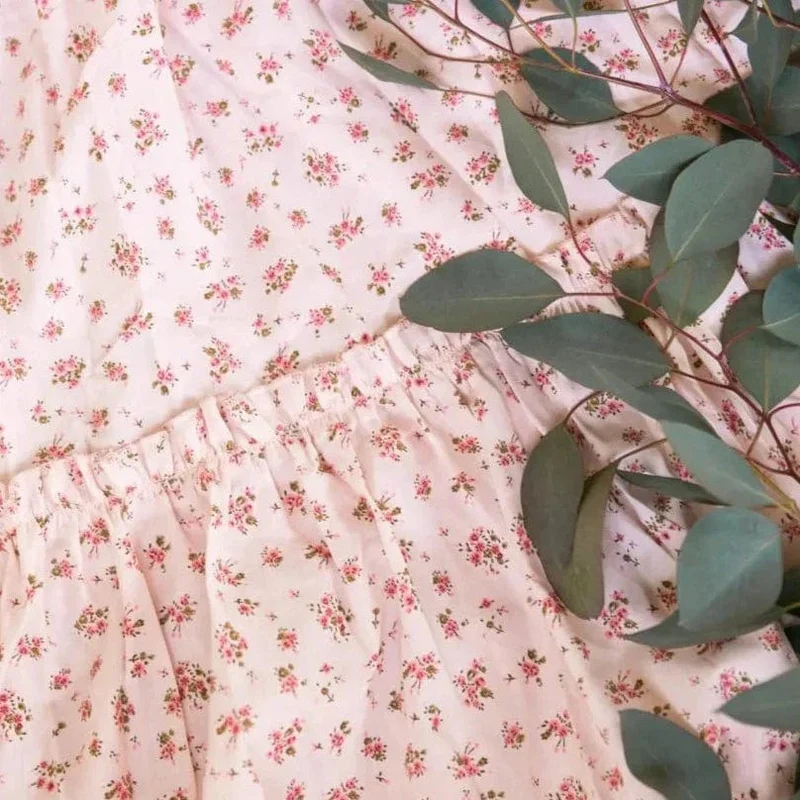Vintage Sterne Kleid Mutter Tochter