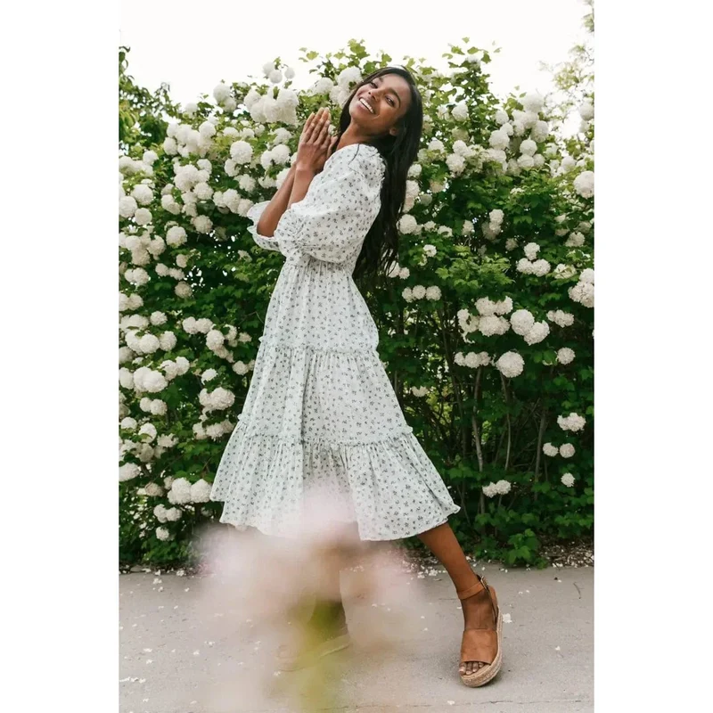 Vintage Sterne Kleid Mutter Tochter