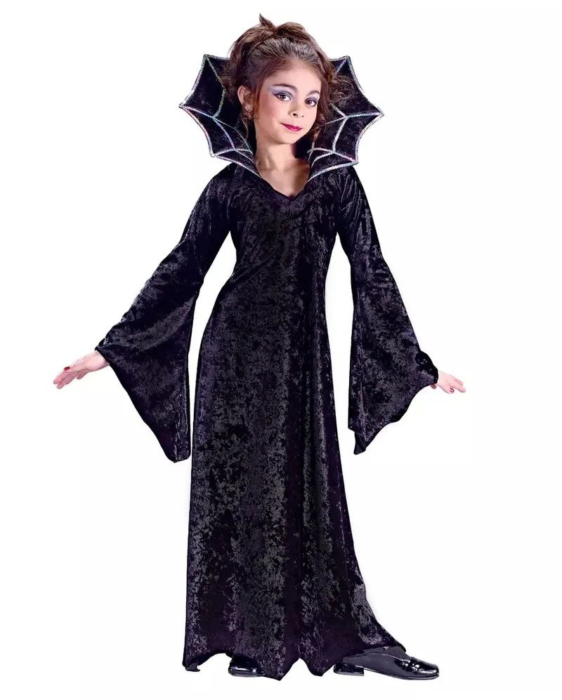 Spinnen Vampir Prinzessin Kinderkostüm
