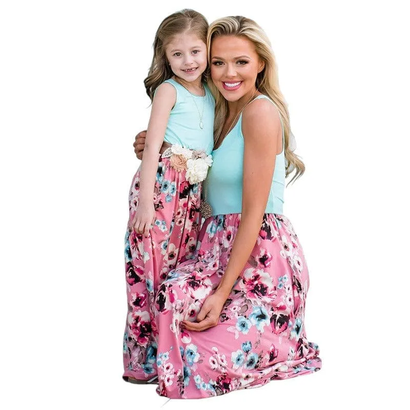 Exotisches Langes Kleid