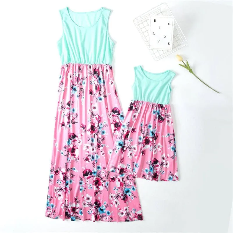 Exotisches Langes Kleid