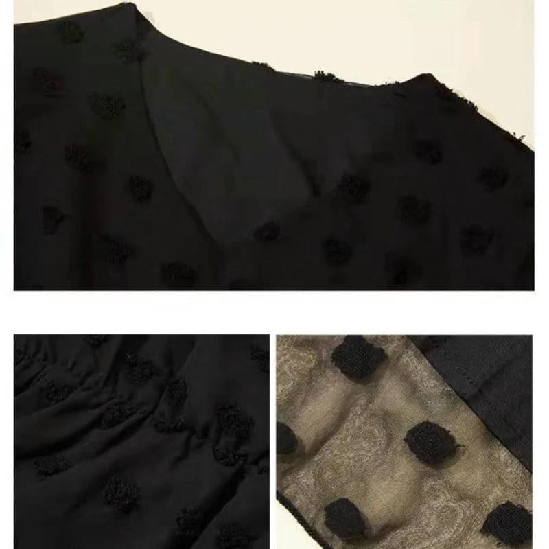 Kleid Fliessend Pompon