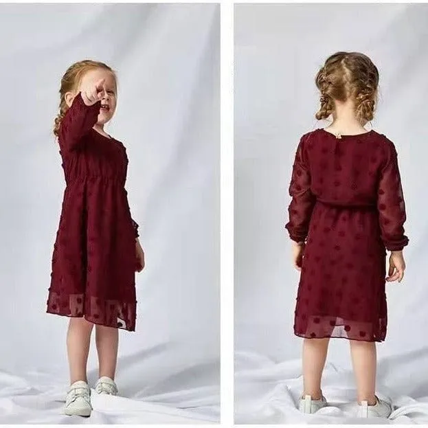 Kleid Fliessend Pompon