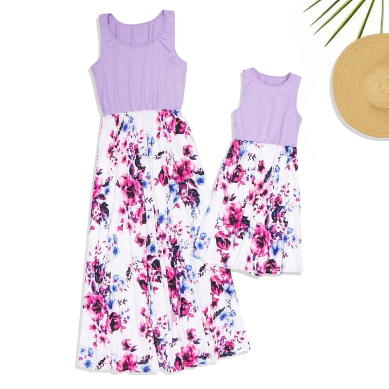 Kleid Mutter Tochter Vintage