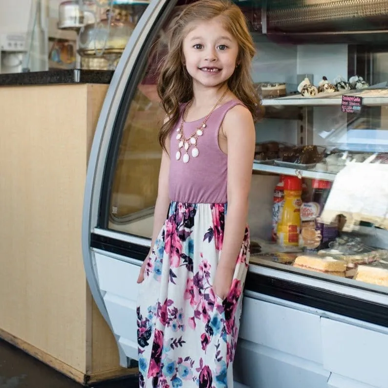Kleid Mutter Tochter Vintage