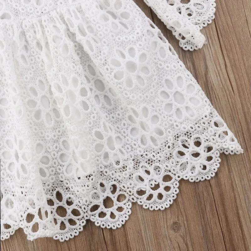Kleid Mit Spitze Mutter Tochter