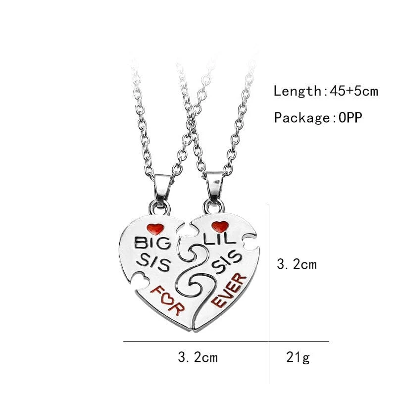 Puzzle kette Schwestern Forever