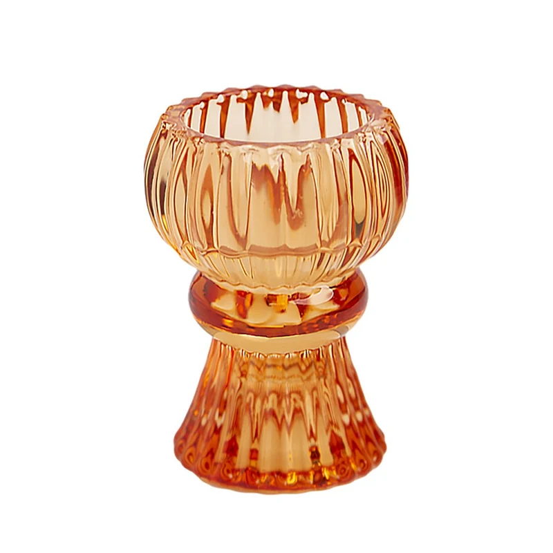 Kerzenständer 2-in-1 Orange
