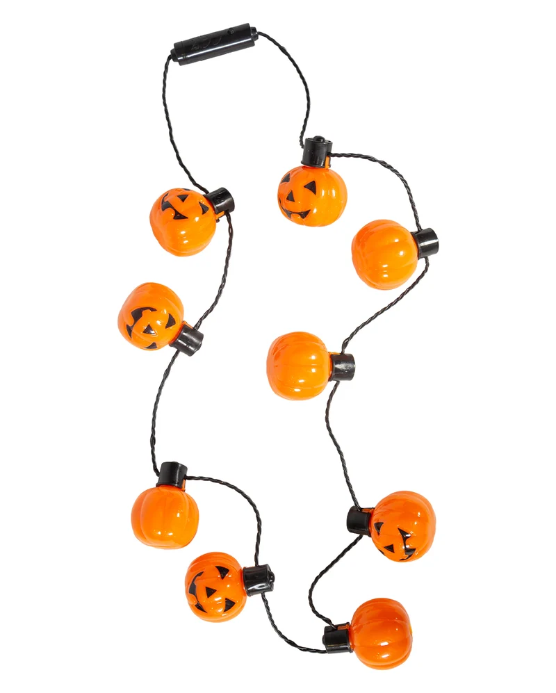 Halloween LED Kürbis Halskette
