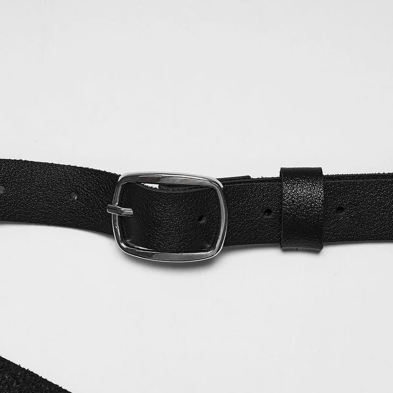 Punk-Nieten-BH mit gekreuztem Neckholder für Damen