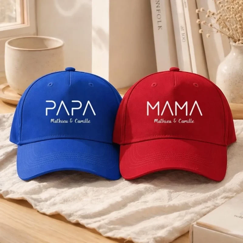 Casquette Personnalisée - Maman Papa