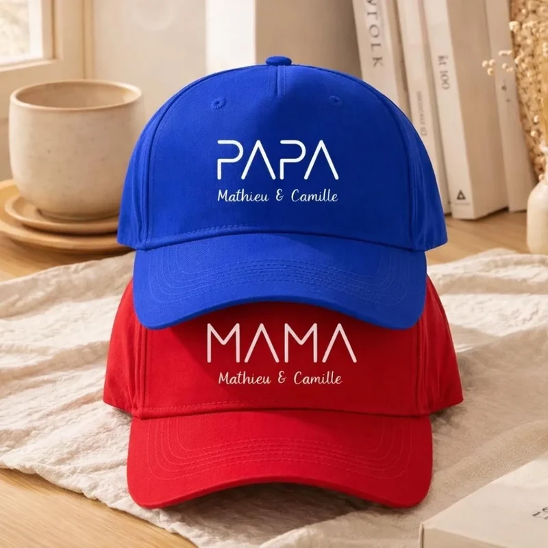 Casquette Personnalisée - Maman Papa