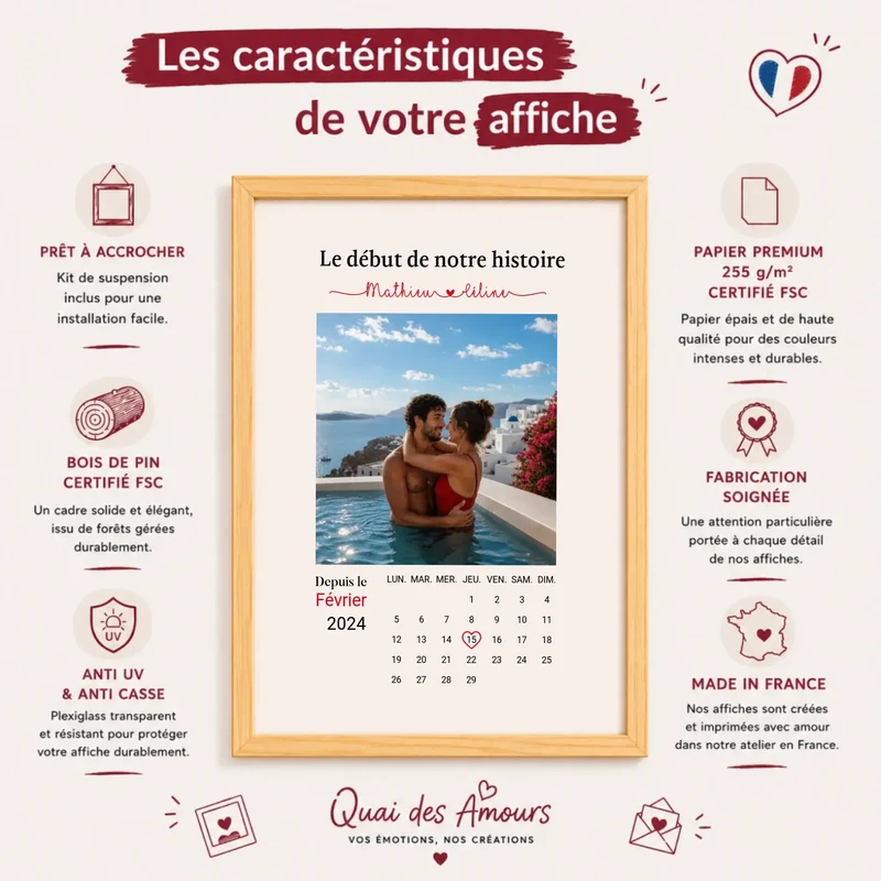 Affiche Personnalisée - Date de rencontre