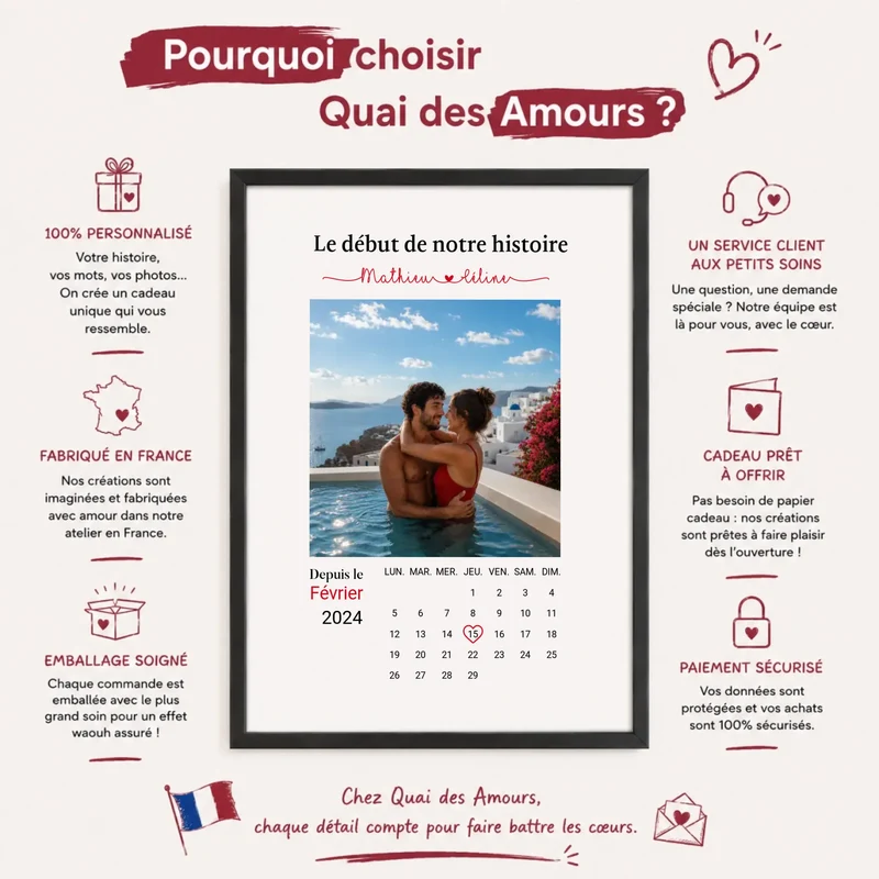 Affiche Personnalisée - Date de rencontre