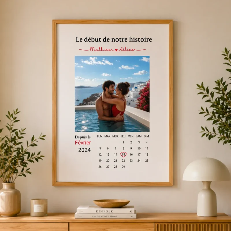 Affiche Personnalisée - Date de rencontre