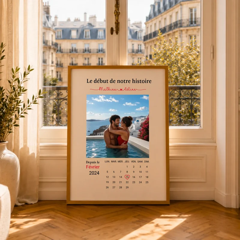 Affiche Personnalisée - Date de rencontre