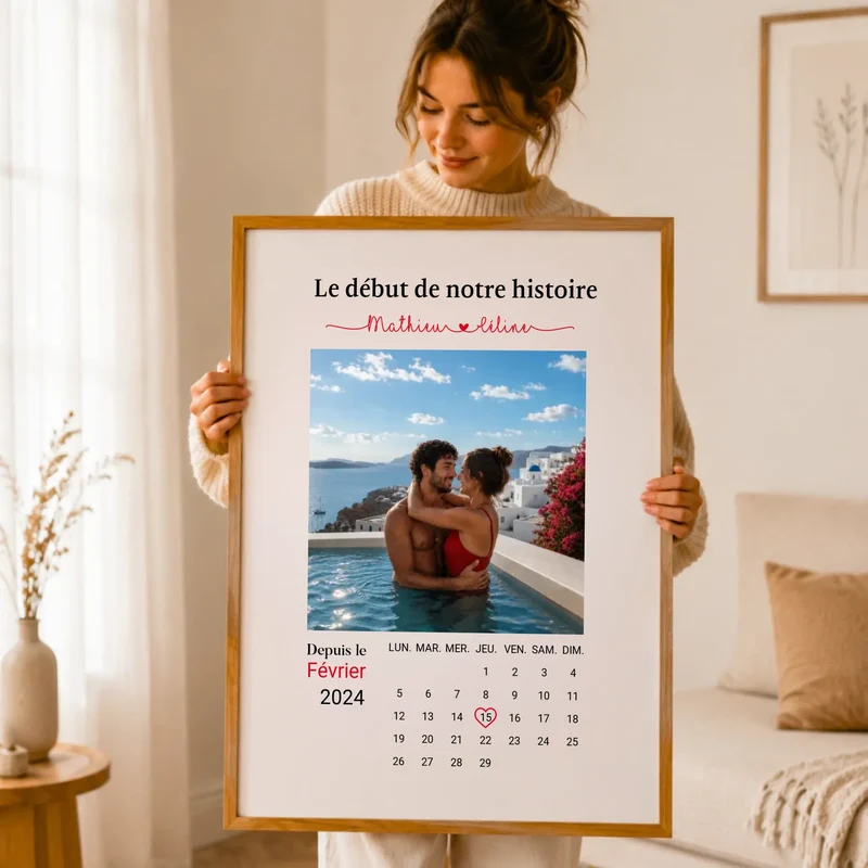 Affiche Personnalisée - Date de rencontre