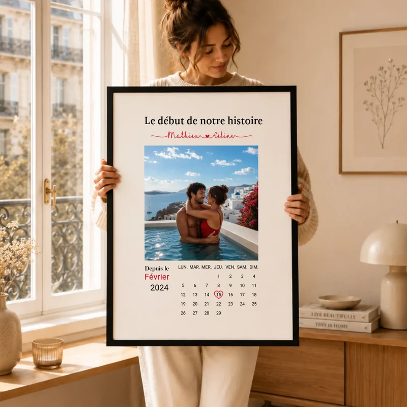 Affiche Personnalisée - Date de rencontre