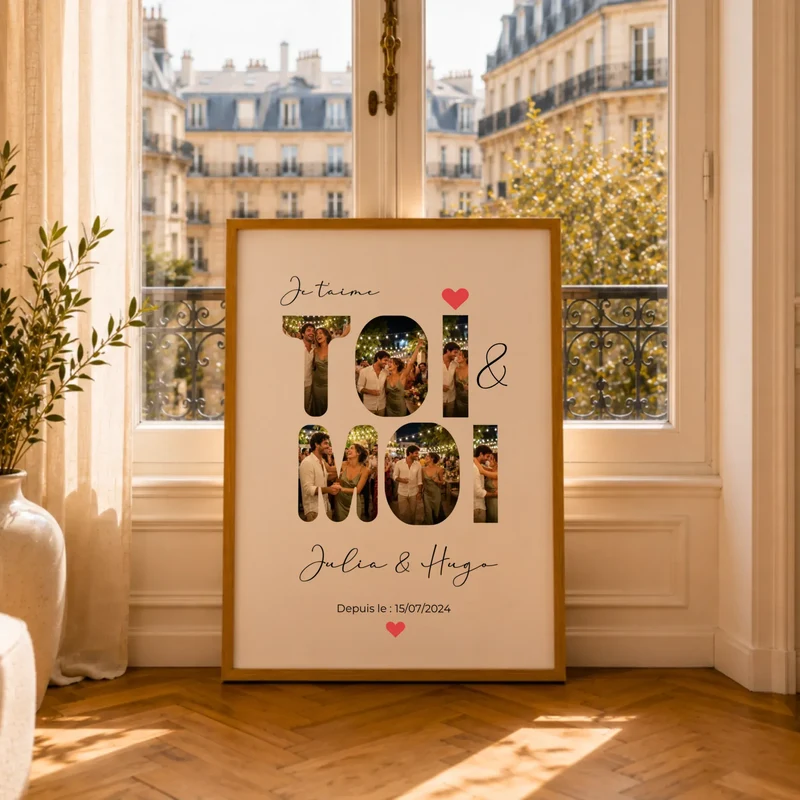 Affiche Personnalisée - Toi et Moi