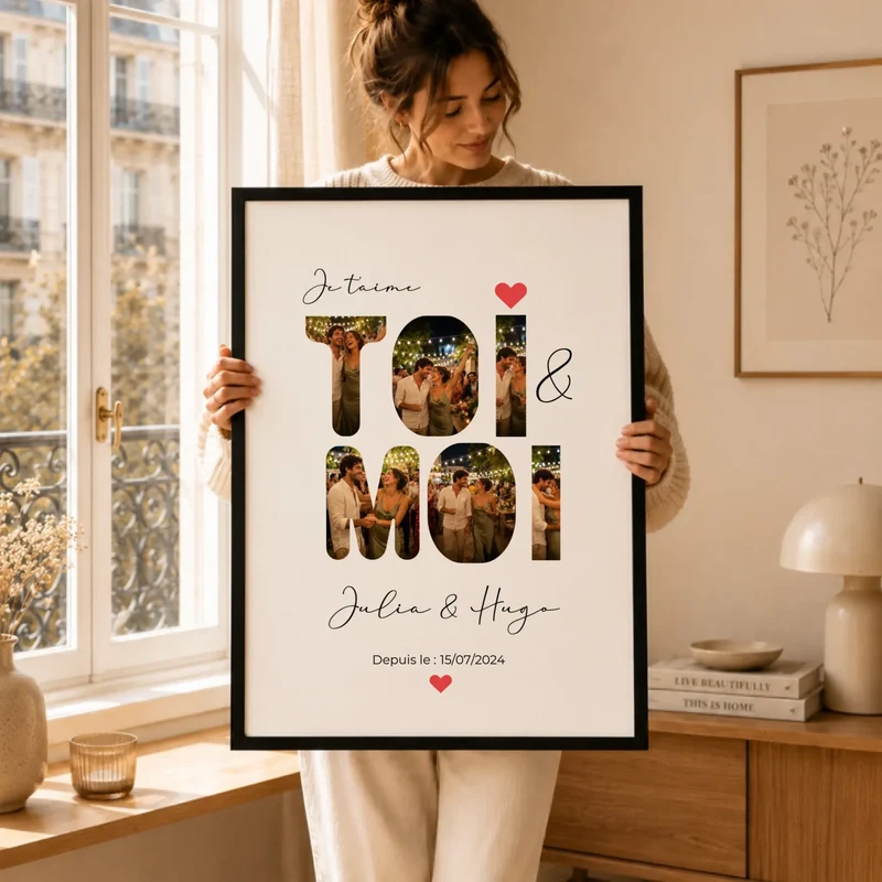 Affiche Personnalisée - Toi et Moi
