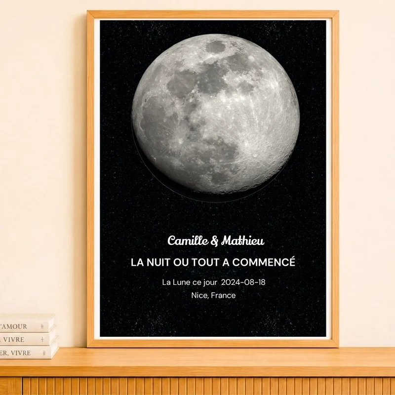 Affiche Personnalisée - Nuit de notre rencontre