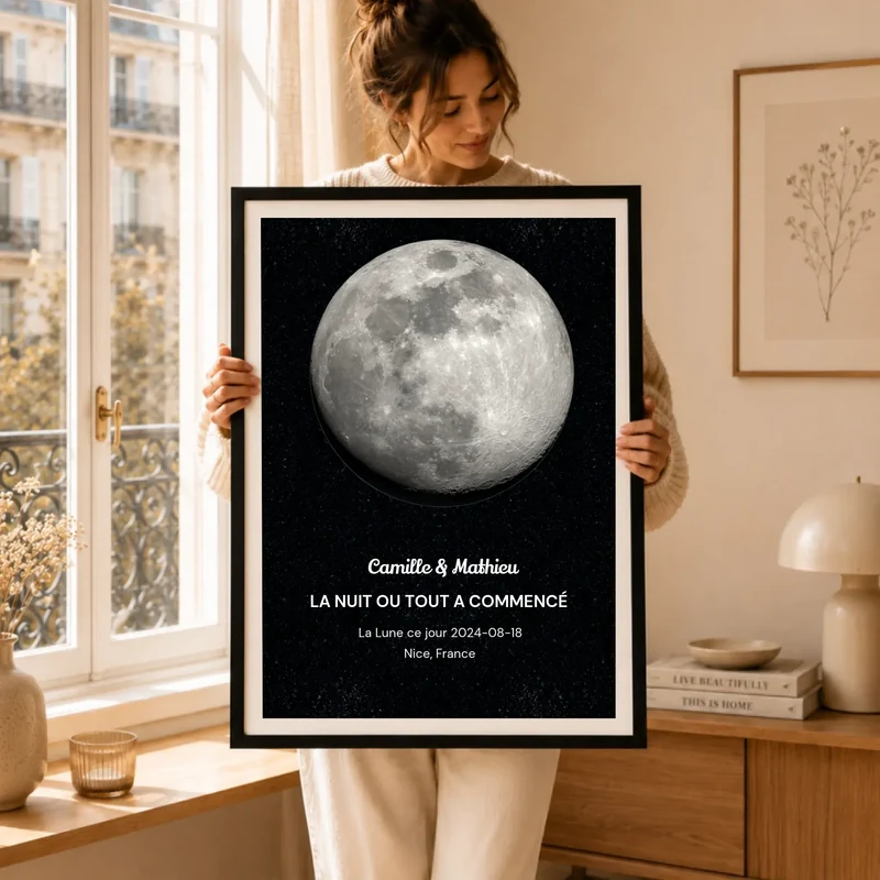 Affiche Personnalisée - Nuit de notre rencontre